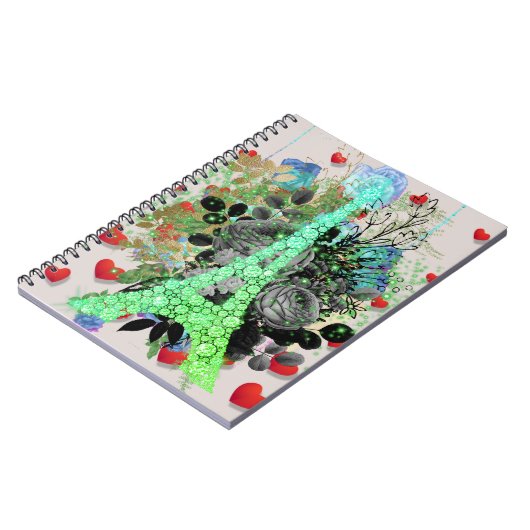 I Liebe Paris Notizblock (Linke Seite)