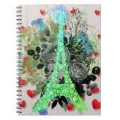 I Liebe Paris Notizblock (Vorderseite)