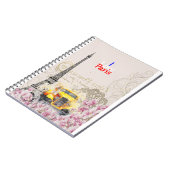 I Liebe Paris Notizblock (Linke Seite)