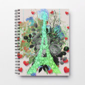 I Liebe Paris Notizblock