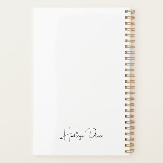 I Liebe Paris Planer (Rückseite)