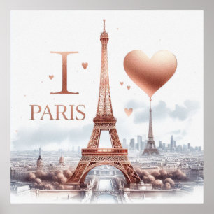 I Liebe Paris Poster