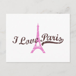 I Liebe Paris Postkarte