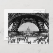 I Liebe Paris Postkarte (Vorne/Hinten)