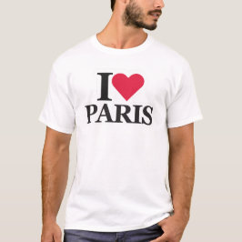 I Liebe Paris, Romantisches Inspiriert Paris T-Shirt