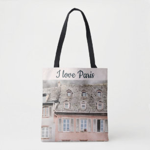 I Liebe Paris Rooftop Szene Tasche