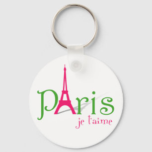 I Liebe Paris Schlüsselanhänger