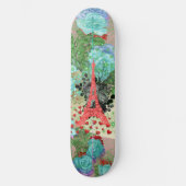 I Liebe Paris Skateboard (Vorderseite)