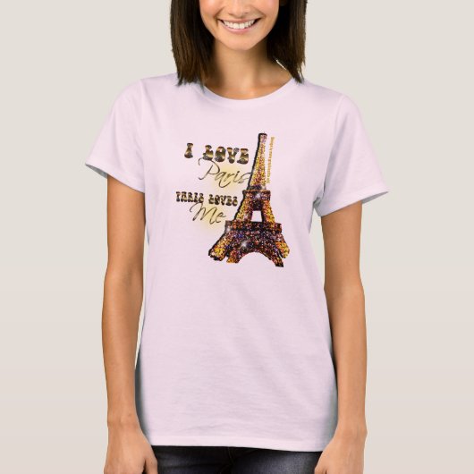 I Liebe Paris - T - Shirt (Vorderseite)