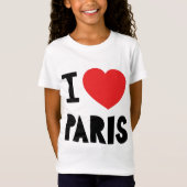 I Liebe Paris T-Shirt (Vorderseite)