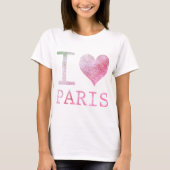 I Liebe Paris T Shirt (Vorderseite)
