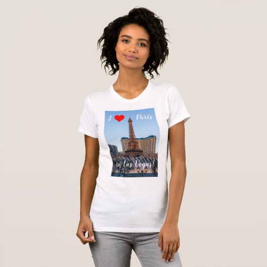 I Liebe Paris - T - Shirt Las Vegas (Vorne ganz)