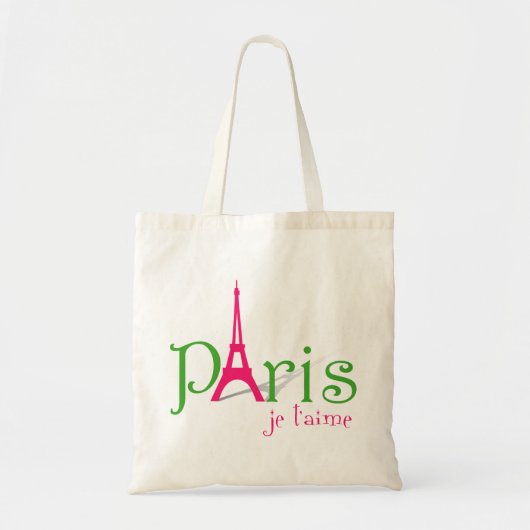 I Liebe Paris Tragetasche (Vorne)