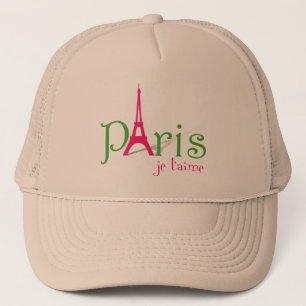 I Liebe Paris Truckerkappe