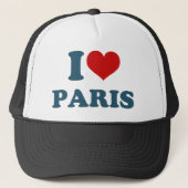 I Liebe Paris Truckerkappe (Vorderseite)