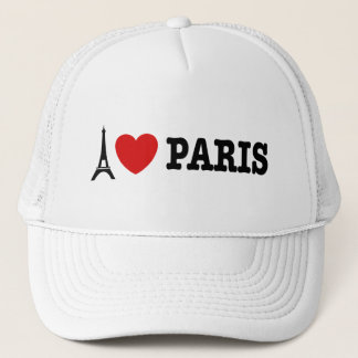I Liebe Paris Truckerkappe