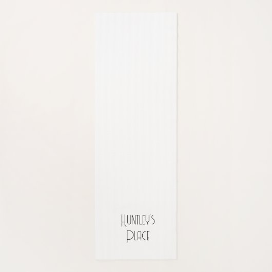 I Liebe Paris Yogamatte (Rückseite)