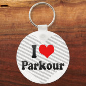I Liebe Parkour Schlüsselanhänger (Vorderseite)