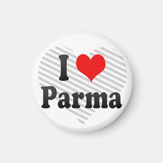 I Liebe Parma, Italien Magnet (Vorne)