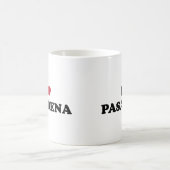 I Liebe Pasadena Kalifornien Kaffeetasse (Mittel)