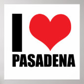 I Liebe Pasadena Poster (Vorne)