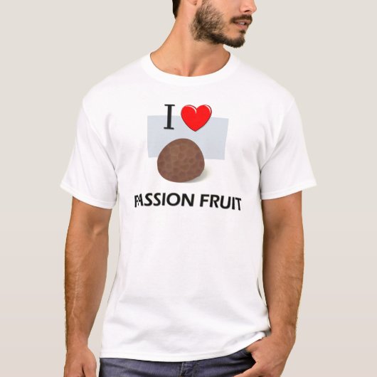I Liebe-Passionsfrucht T-Shirt (Vorderseite)