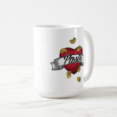 I Liebe Pasta Kaffeetasse (VorderseiteRechts)