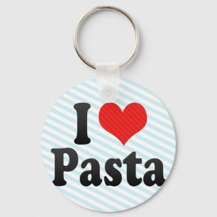 I Liebe Pasta Schlüsselanhänger