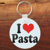 I Liebe Pasta Schlüsselanhänger (Vorderseite)