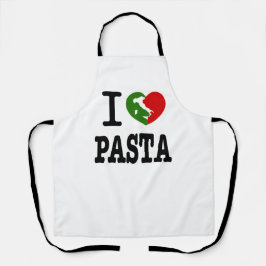 I Liebe Pasta Schürze