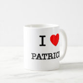 I Liebe Patricia Kaffeetasse (VorderseiteRechts)