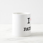 I Liebe Patricia Kaffeetasse (Mittel)