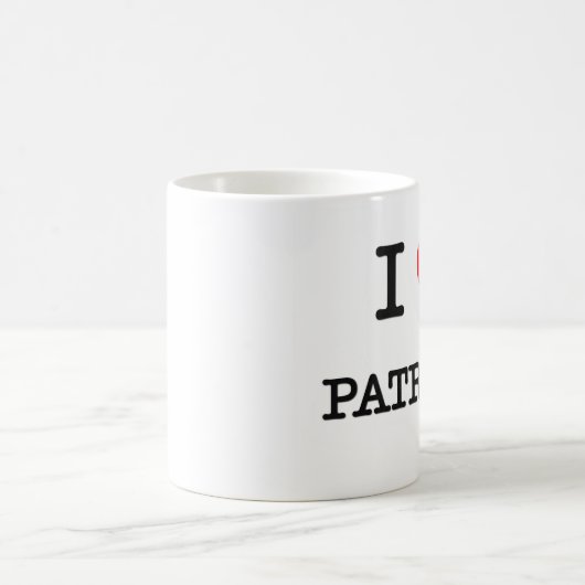 I Liebe Patricia Kaffeetasse (Mittel)