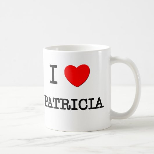 I Liebe Patricia Kaffeetasse (Rechts)