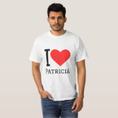 I Liebe Patricia T-Shirt (Vorne ganz)
