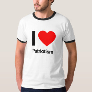 i Liebe Patriotismus T-Shirt