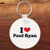 I LIEBE PAUL RYAN (2).png Schlüsselanhänger (Vorderseite)