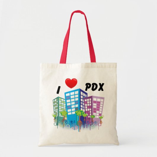 I LIEBE PDX Taschen-Tasche Tragetasche (Vorne)