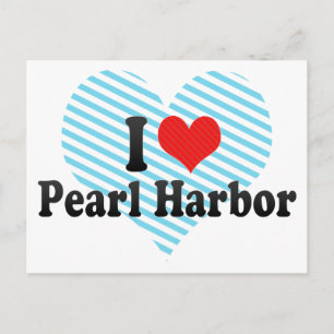 I Liebe Pearl Harbor Postkarte