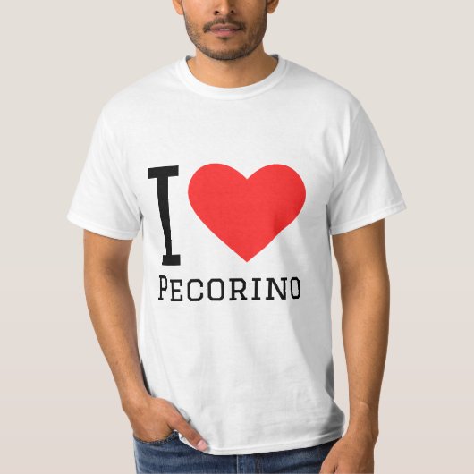 I Liebe pecorino T-Shirt (Vorderseite)