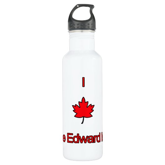 I Liebe PEI Prince Edward Island Trinkflasche (Vorderseite)