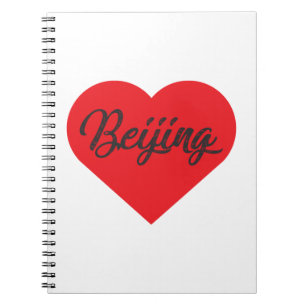 I Liebe Peking - China Notizblock
