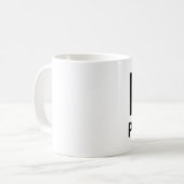 i Liebe pelicans Kaffeetasse (Vorderseite Links)