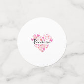 I Liebe Penelope Konfetti (Klein Vorderseite)