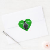 I LIEBE PENGUINS Niedlich Heart Stickers (Umschlag)