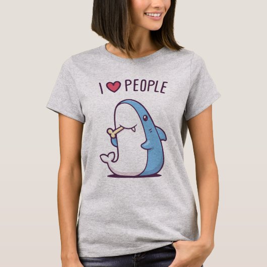 I Liebe People T - Shirt (Vorderseite)