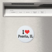 I Liebe Peoria, IL Magnet (In Situ (Geschirrspüler))