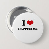 I Liebe-Pepperonis Button (Vorne & Hinten)