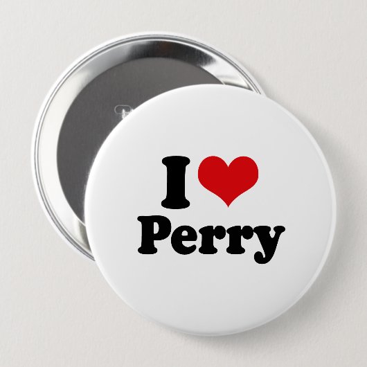 I LIEBE-PERRY BUTTON (Vorne & Hinten)