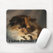 I Liebe-persische Katzen Mousepad (Mit Mouse)